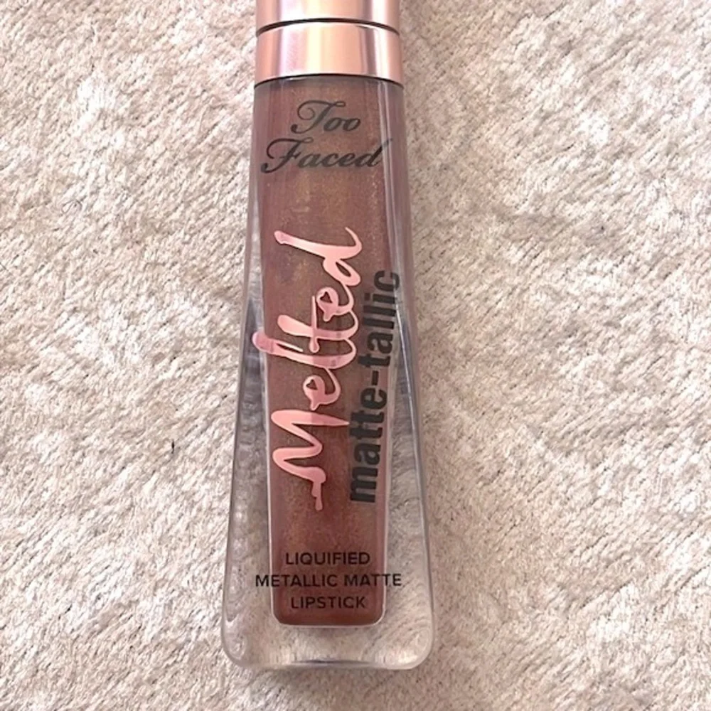 Brand New Too Faced Chocolate Soleil Matte Bronzer & Melted Matte Metallic Lip